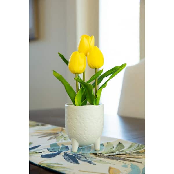 Tulips in Glass Vase, 10 inch - Kroger