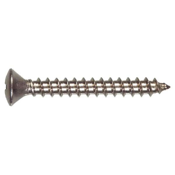 Hillman #8 1-1/2 in. Phillips Oval-Head Sheet Metal Screws (25-Pack)