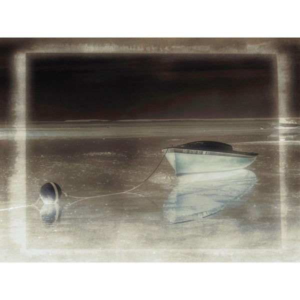 VENICE BEACH Collections Moored Boat X Ray 2 by Grotto Studios 1 Piece Unframed Graphic Print Abstract Poster Art Print 30 in. x 40 in.