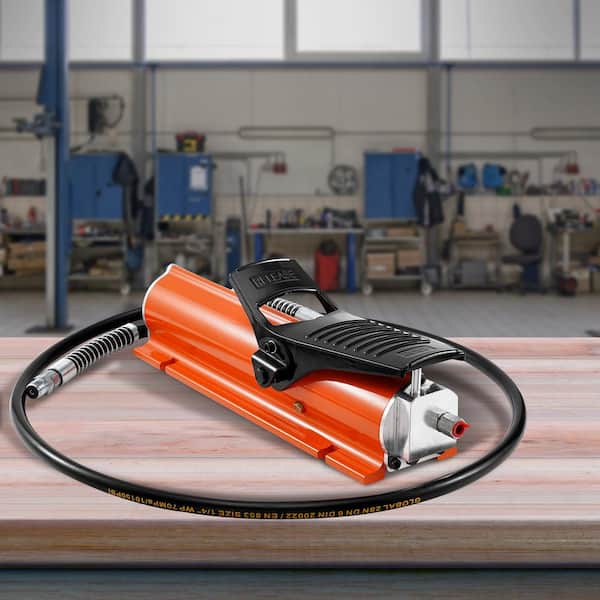 10,000 psi Air Hydraulic Pump 0.18 Gal. Reservoir Metal Shell Air Actuated Treadle Foot Pump for Industrial Machinery