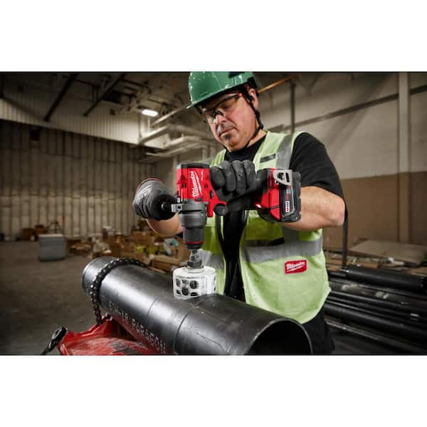 Milwaukee M18 FUEL 18V Lithium-Ion Brushless Cordless 1/2 in. Drill/Driver  Kit W/(2) 5.0Ah Batteries, Charger, and Hard Case 2903-22 The Home Depot