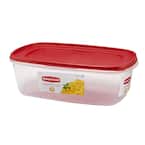 Rubbermaid 1.5 gal. Easy Find Lids Rectangular Bowl 1777163 - The Home Depot