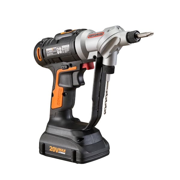 Worx Power Share 20V Switchdriver Cordless Drill and Driver, Tool Only