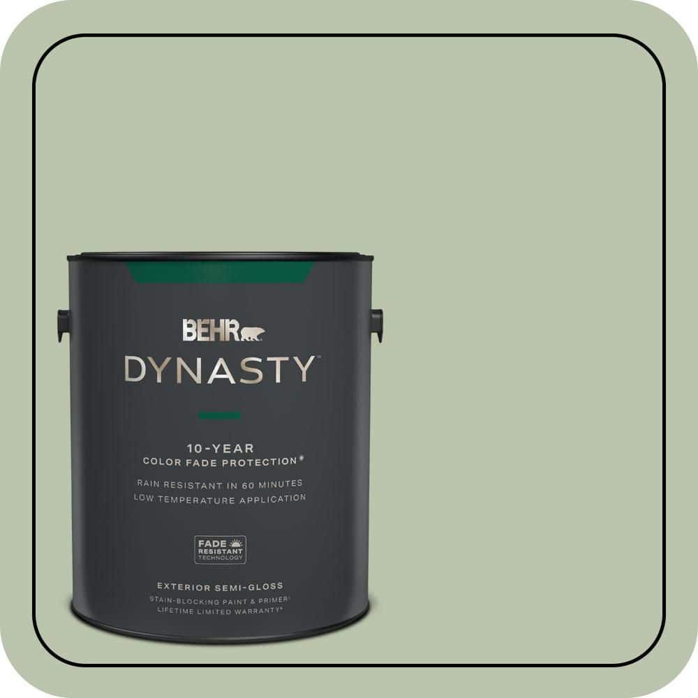 1 gal. #PPU11-10 Whitewater Bay Semi-Gloss Enamel Exterior Stain-Blocking Paint & Primer price history on PriceWatchPro