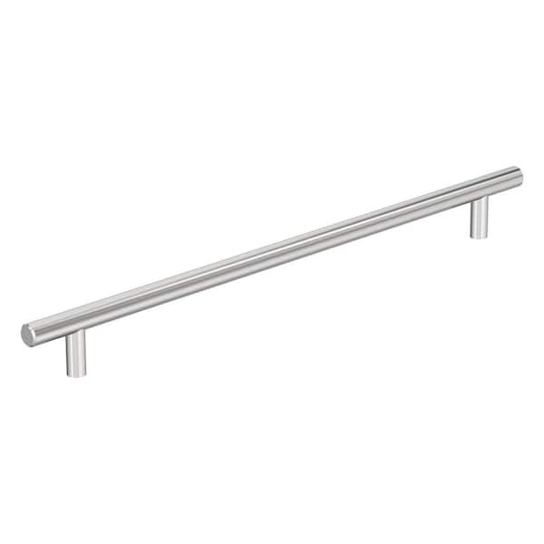 Amerock Bar Pulls Hollow 11-5/16 in. (288mm) Modern Polished Chrome Bar Cabinet Pull