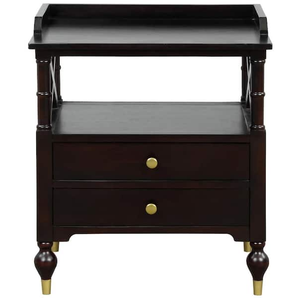 Black cherry deals nightstand