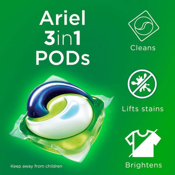 Ariel Original 3In1 Pods Washing Capsules 27 Wash