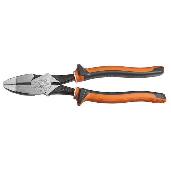 Klein Tools Part # D203-7 - Klein Tools 7 In. Standard Long Nose Side  Cutting Pliers - Long & Needle Nose Pliers - Home Depot Pro