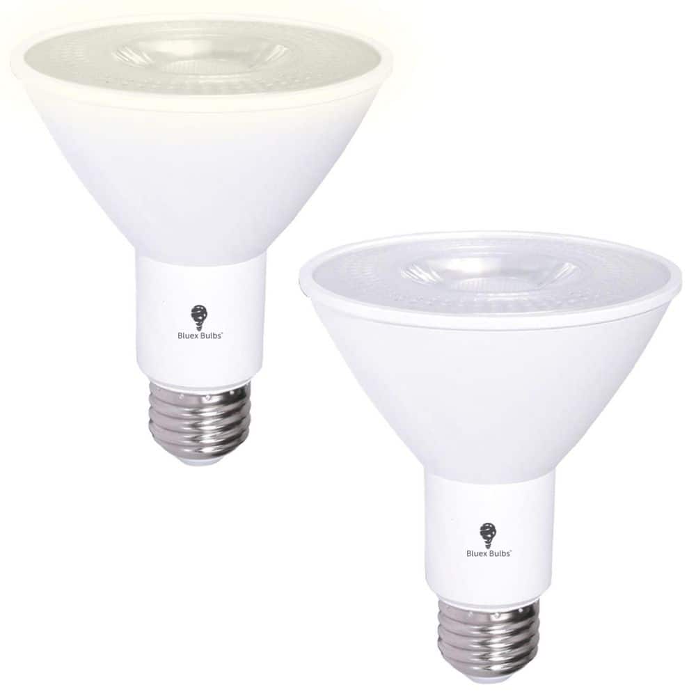 BULBS 100-Watt Equivalent B11 Household LED Light Bulb in Warm White (2-Pack) DUSK-PAR30-5K - Home