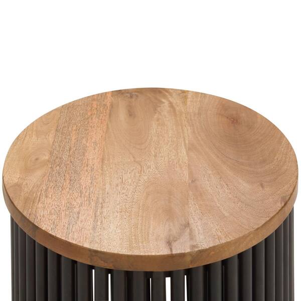 Simpli Home Demy Industrial 18 in. Wide Metal and Wood Simpli Home Demy Industrial 18 in. Wide Metal and Wood
