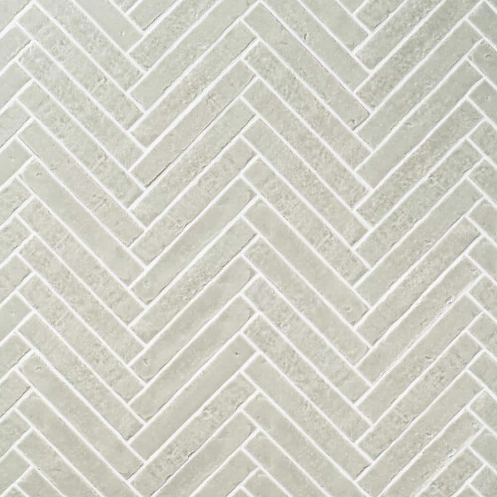Virtuo Chameleon Gray 1.45 in. x 0.39 in. Polished Crackled Ceramic Subway Wall Tile Sample price history on PriceWatchPro