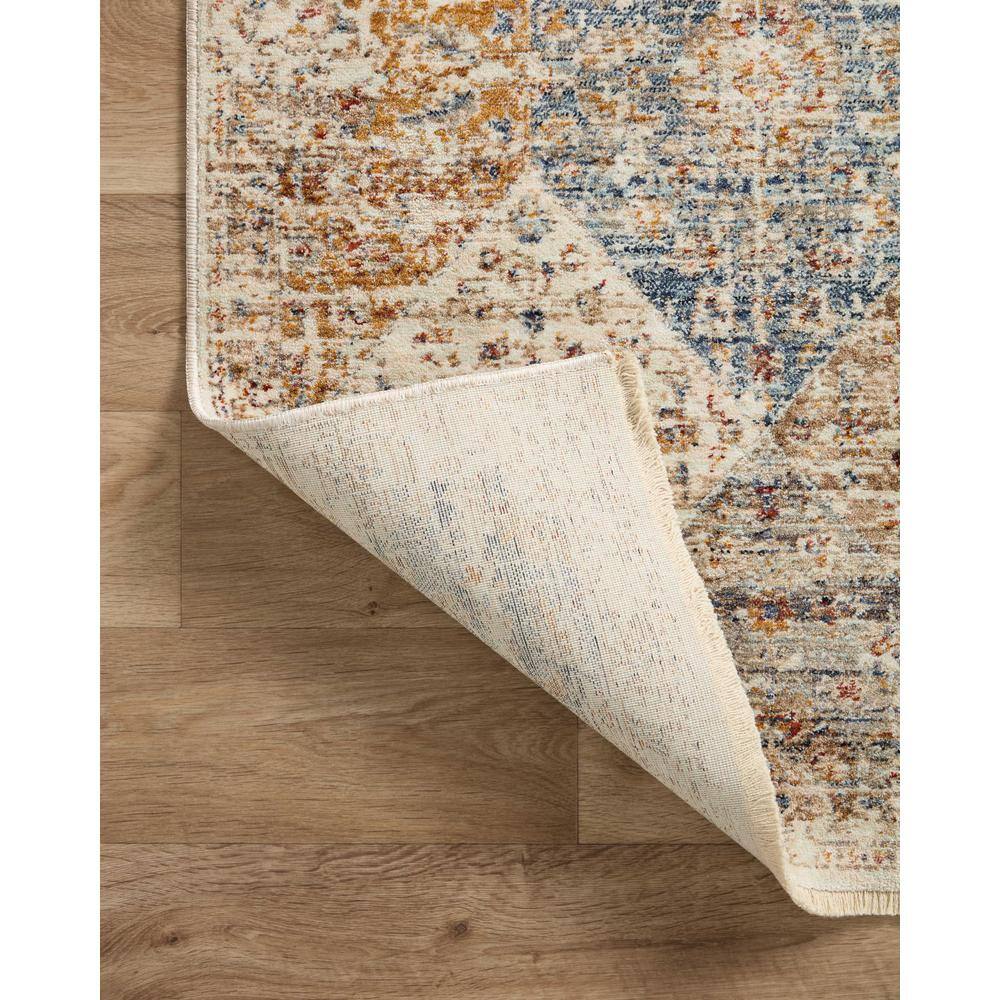 Sorrento Ivory and Multicolor 11'-6" x 15'-7" Synthetic Area Rug