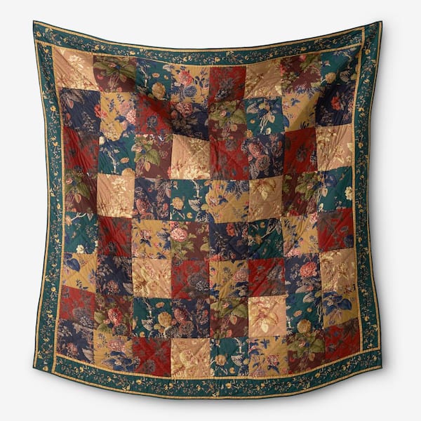 The Company Store Riya Multi Patchwork Full/Queen Cotton Quilt 51458Q-FQ-MULTI - The Home Depot The Company Store Riya Multi Patchwork Full/Queen Cotton Quilt 51458Q-FQ-MULTI - The Home Depot