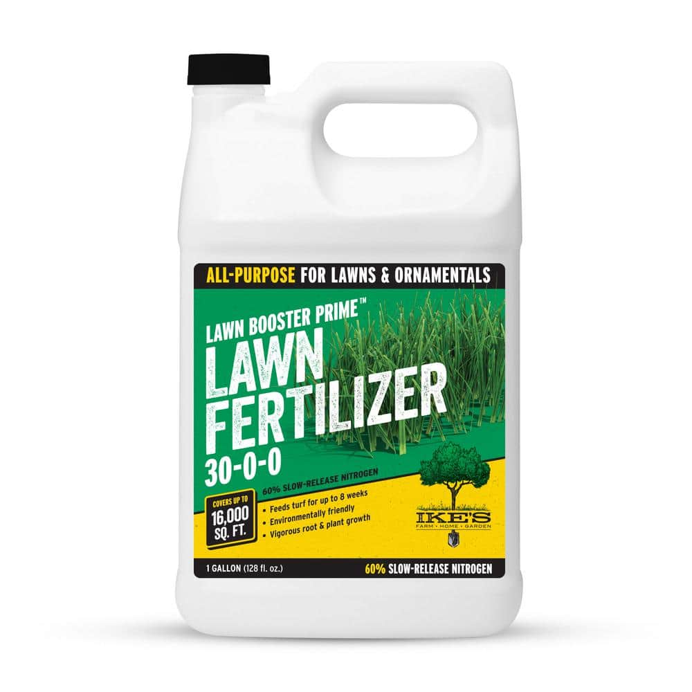 Ike's 1 Gal. Lawn Booster Prime 30-0-0 114198 - The Home Depot