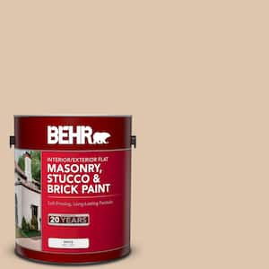 1 gal. #PPU4-08 Plateau Flat Interior/Exterior Masonry, Stucco and Brick Paint