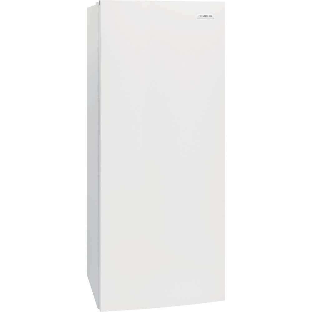 White 13 cu. ft. Frost-Free Upright Freezer with LED Lighting