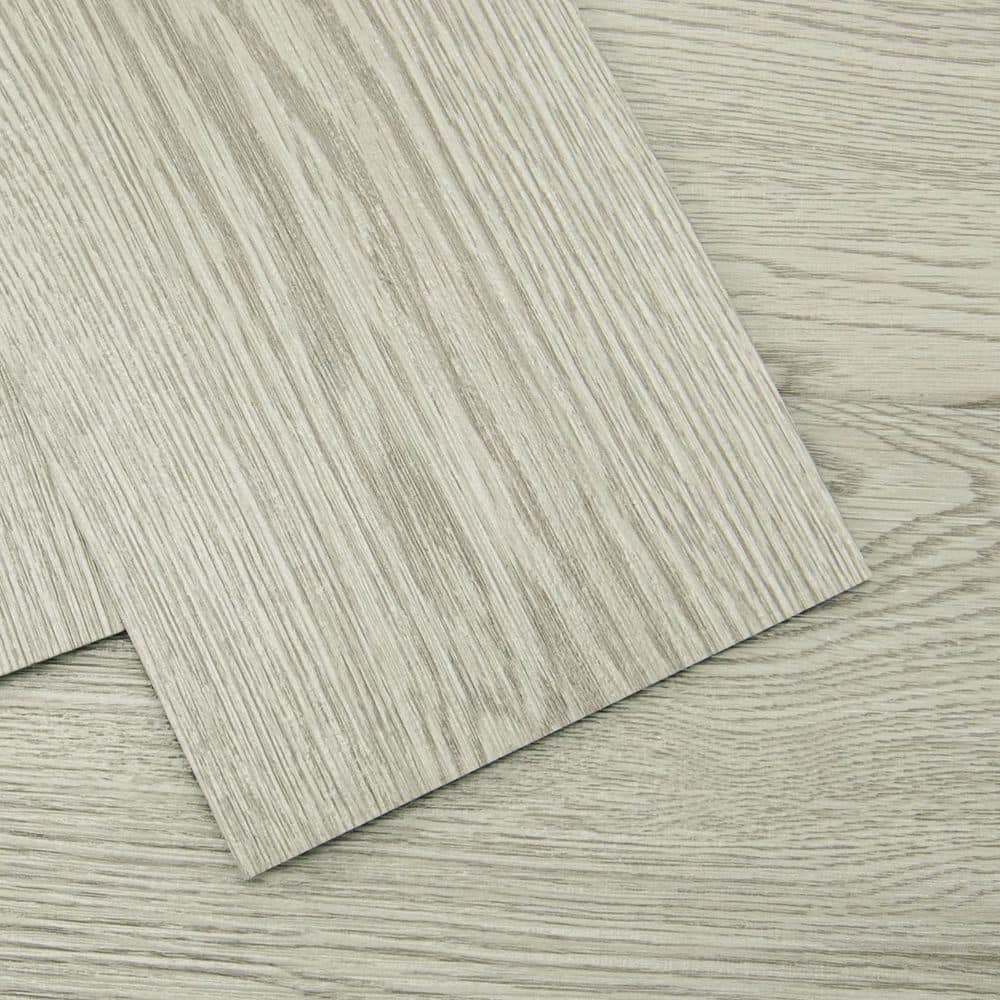 6 in. White-Washed Peel and Stick Luxury Vinyl Plank Flooring,Self-Adhesive Floor Tile Vinyl Wood Plank (54 sq. ft./box) price history on PriceWatchPro