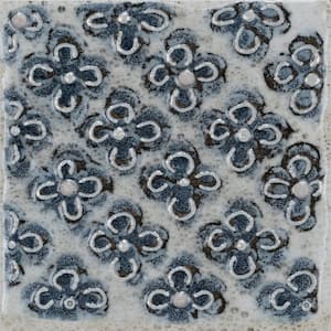 Wilka 6 in. x 6 in. Textured Decorative Ceramic Tile Sample
