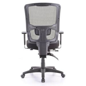 Zabrina Black Mesh / Fabric Chair