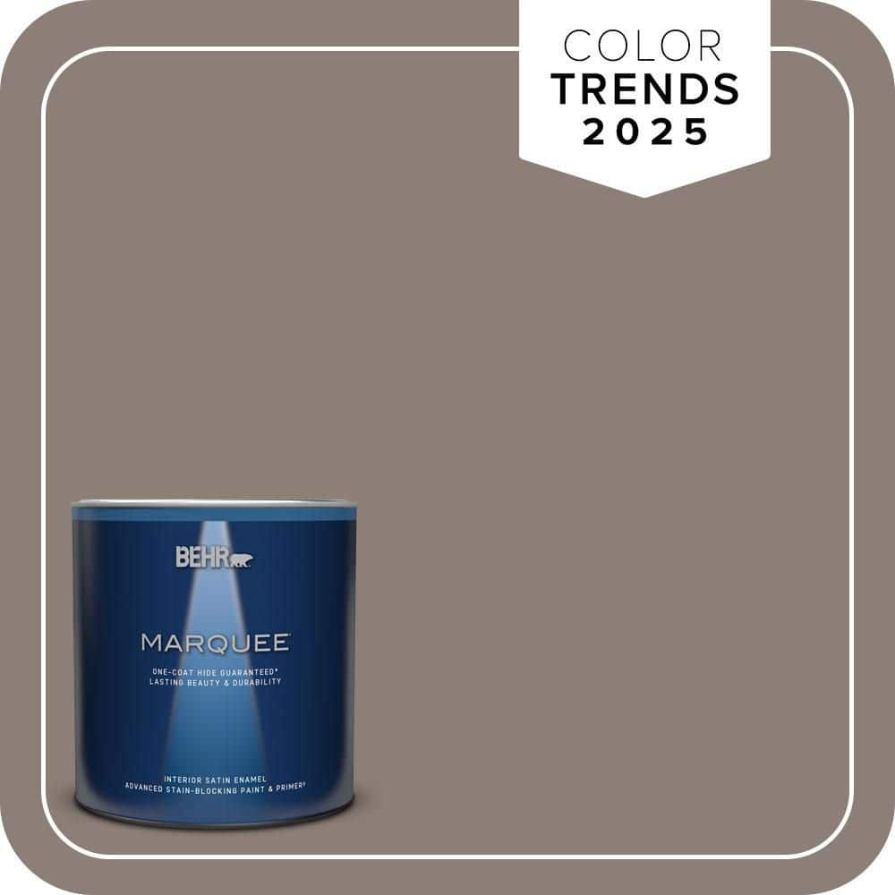 1 qt. Home Decorators Collection #HDC-NT-27B Wild Truffle One-Coat Hide Satin Enamel Interior Paint & Primer price history on PriceWatchPro