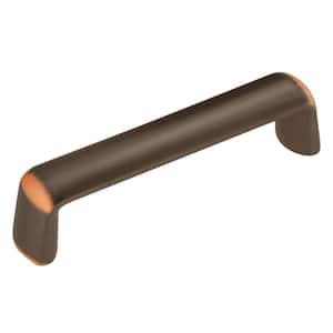 Williamsburg 3 in. (76 mm) Center-to-Center Oil-Rubbed Bronze Highlighted Cabinet Pull (10-Pack)