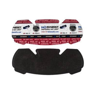 Sweat Absorbing Disposable Hat Liner (6-Pack)