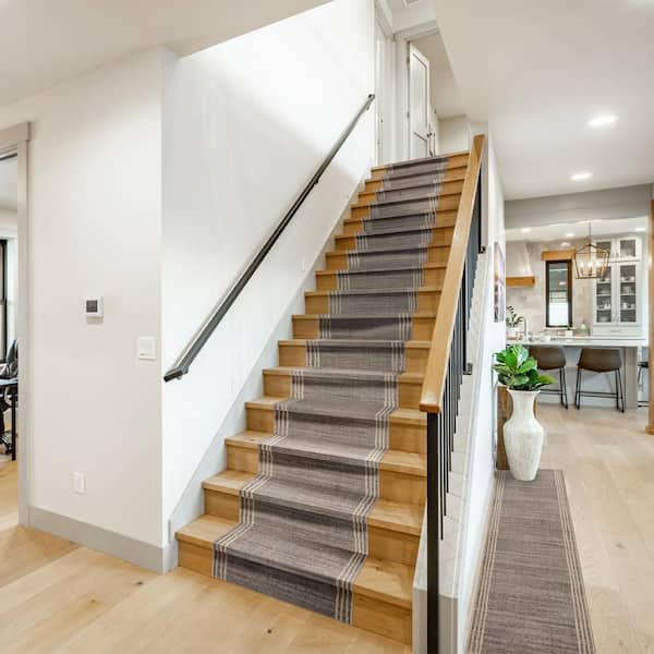 Stratford Elian 7 ft. x 11 ft. Storm/Alabaster Area Rug