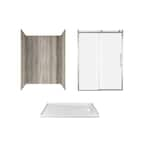 American Standard Passage 60 In. X 72 In. 3-piece Glue-up Alcove Shower 