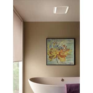 ULTRA GREEN ZB Series 80 CFM Multi-Speed Ceiling Bathroom Exhaust Fan with LED Light, ENERGY STAR*