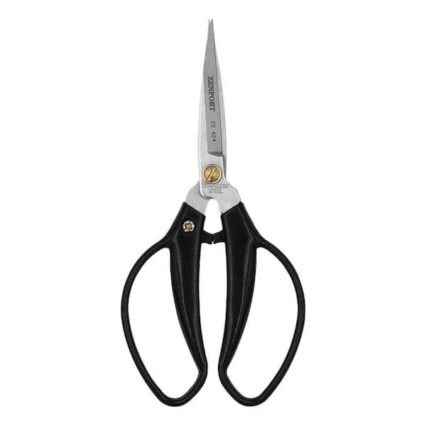 ZENPORT 5.9 in. L Stainless Safety Cap Professional Scissors