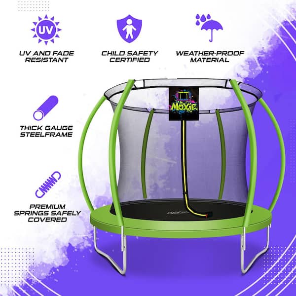 MOXIE Machrus Moxie 8 ft. Green Apple PumpkinShaped Outdoor