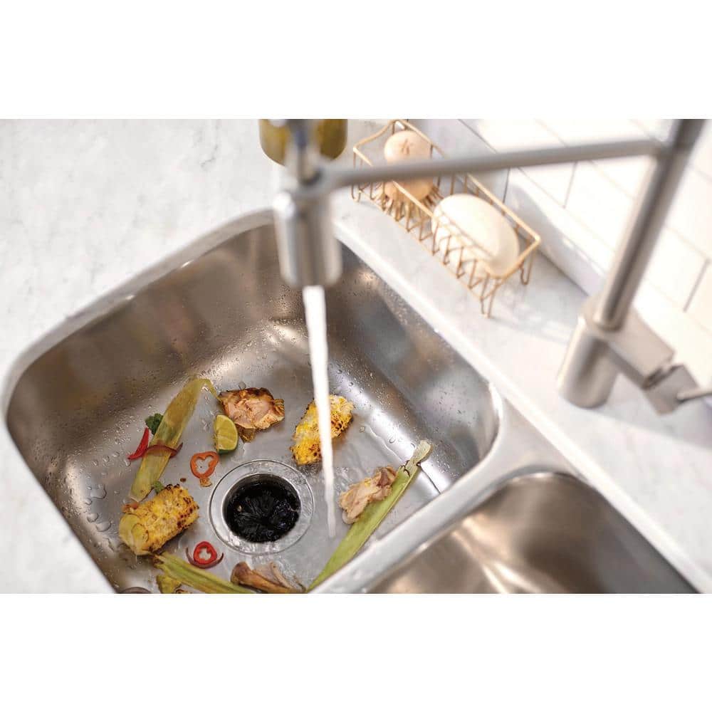Moen Chef Series 1 HP Continuous Feed Garbage Disposal with LED Lighting