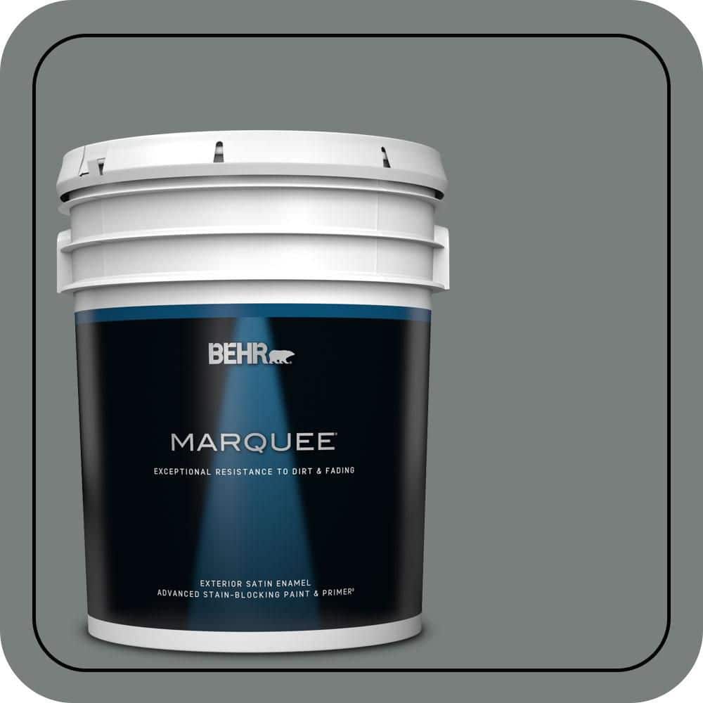 5 gal. #PPU25-18 Shutter Gray Satin Enamel Exterior Paint & Primer price history on PriceWatchPro
