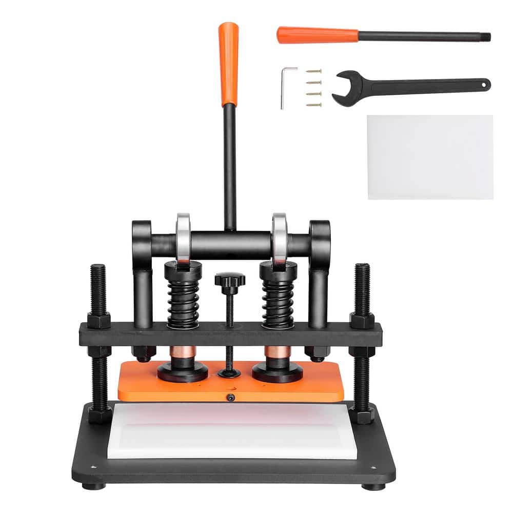 Leather Cutting Machine, 28 x 14 cm Manual Die Cutter, 1.2 cm Pressure Stroke Dual Guide Shafts, Embossing Tool price history on PriceWatchPro