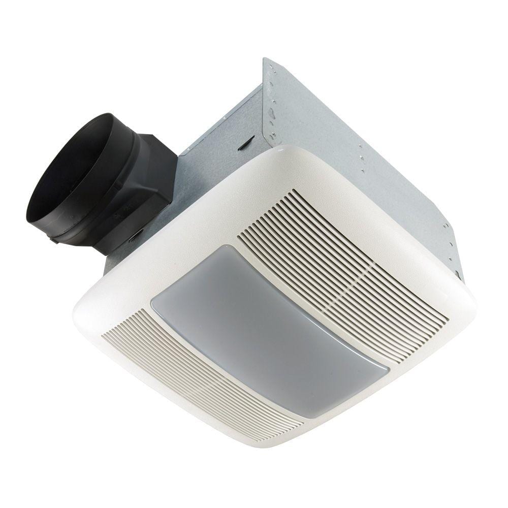 Broan Nutone Qt Series 110 Cfm Ceiling Bathroom Exhaust Fan With Light And Nightlight