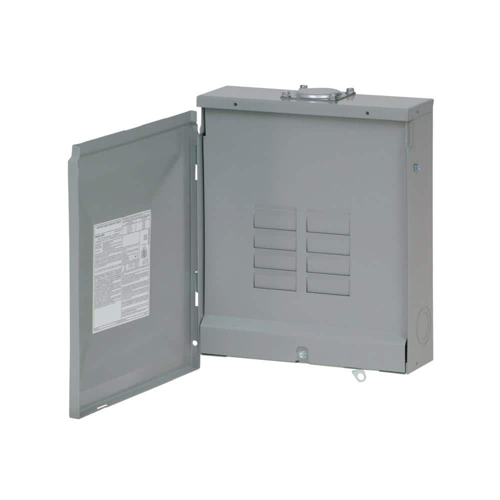 Eaton BR 125 Amp 8-Space 16-Circuit Outdoor Main Lug Loadcenter with ...