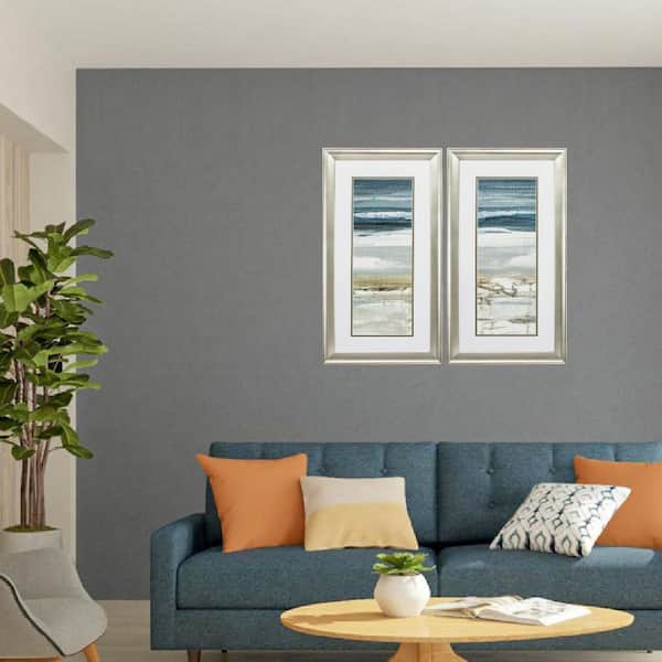 Victoria 8 in. x 10 in. Brushed Silver Gallery Frame ( Set of 2 )