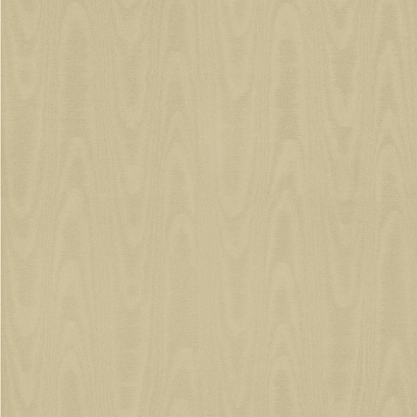 Angelina Gold Moire Wallpaper Sample