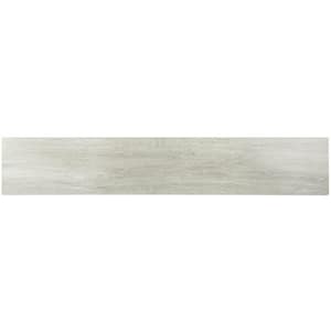 Helena Silver Natural Wood Look 4 in. x 8 in. x 10 mm. Porcelain Floor and Wall Tile Sample
