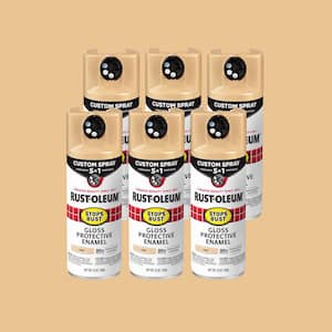 Rust-Oleum Stops Rust 12 oz. Custom Spray 5-in-1 Gloss Almond