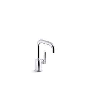 Purist Single-Handle Beverage Faucet in Polished Chrome