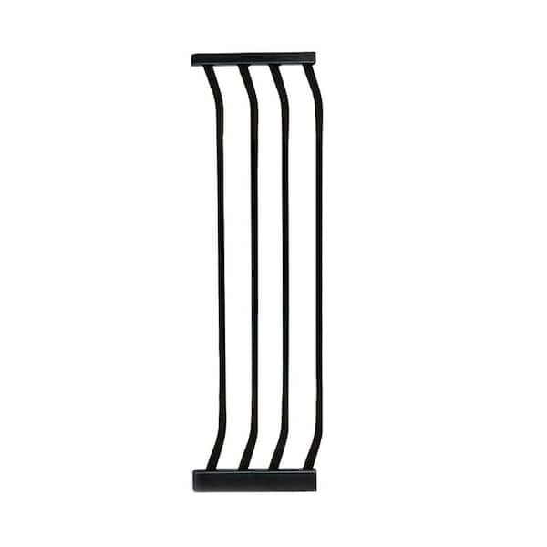 Dreambaby 10.5 in. Gate Extension for Black Chelsea Standard Height Child Safety Gate
