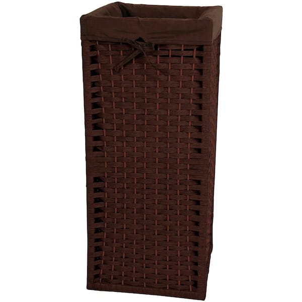 Red Lantern Mocha Natural Fiber Laundry Trunk