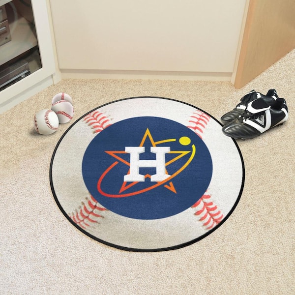 Houston Astros Baseball Rug - 27in. Diameter