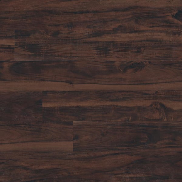 A&A Surfaces Aged Walnut 12 MIL x 6 in. x 48 in. Glue Down Luxury Vinyl Plank Flooring (36 sq. ft./case)