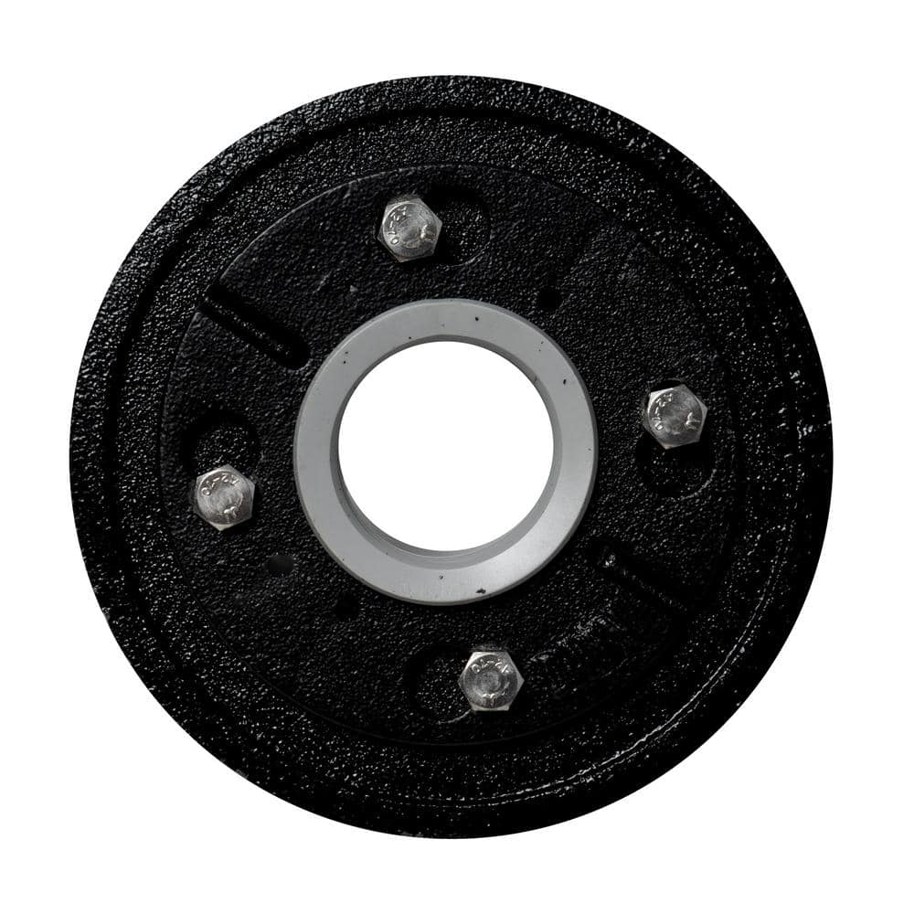 6.63'' Black Cast Iron Shower Drain Base