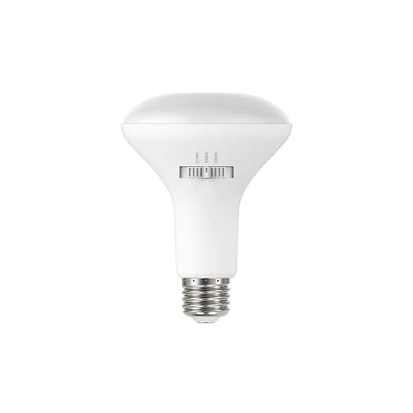 PRIVATE BRAND UNBRANDED 65-Watt Equivalent BR30 Dimmable LED Light Bulb With Selectable Color Temperature (6-Pack)