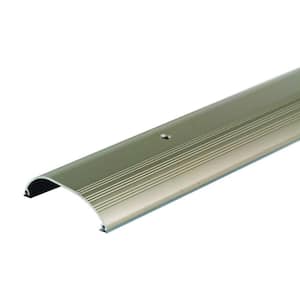 High Dome Top 4 in. x 73-1/2 in. Satin Nickel Aluminum Threshold