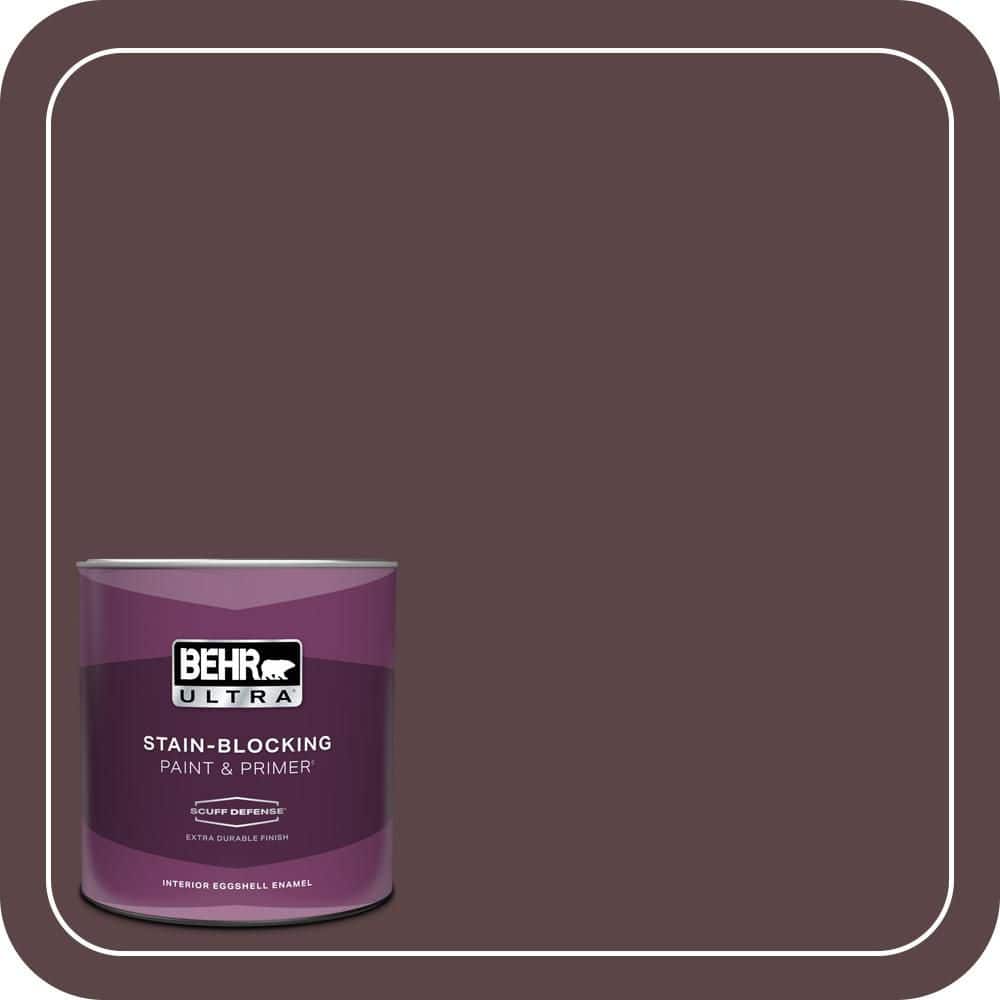 1 qt. #BNC-31 Mahogany Spice Extra Durable Eggshell Enamel Interior Paint & Primer price history on PriceWatchPro