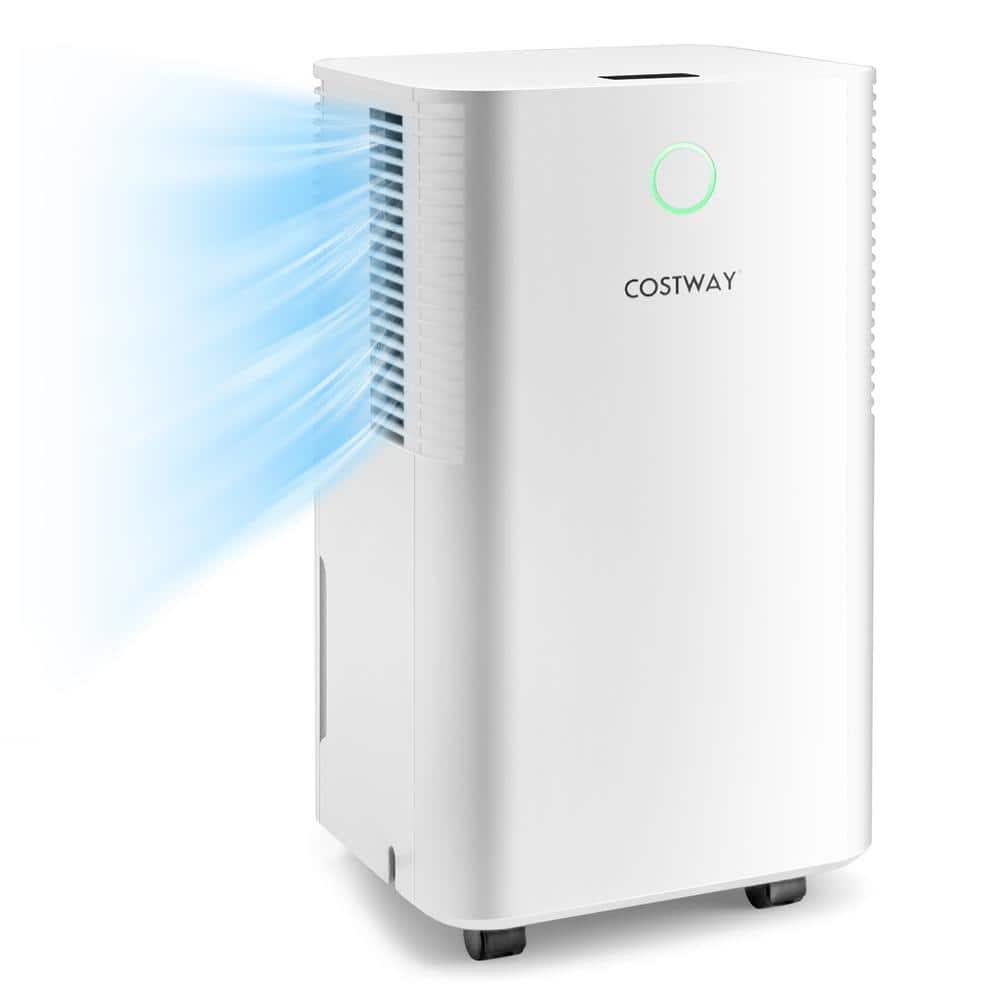 Costway 1750 sq. ft. 32-Pints Dehumidifier with Auto Defrost and 24H ...